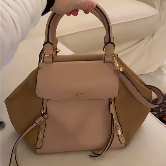 Tory Burch Handbags - Tory Burch Handbag Half Moon Satchel with dust bag